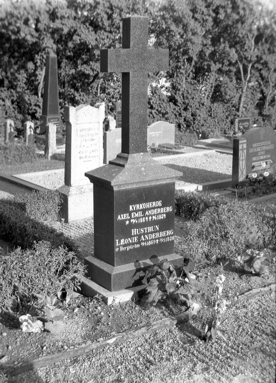 Gravstenar på Svarteborgs kyrkogård