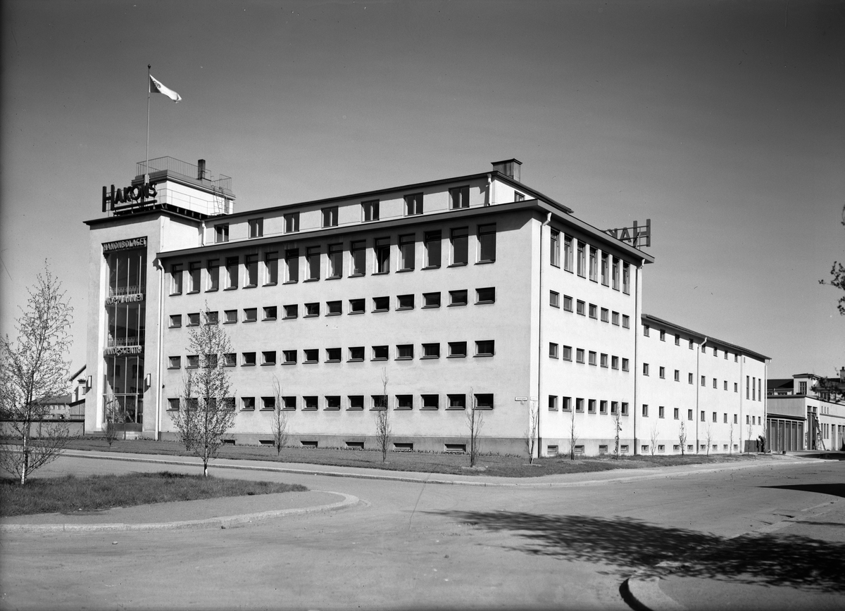 Hakonbolaget, S:t Olofsgatan - Väderkvarnsgatan, Kvarngärdet, Uppsala  1946