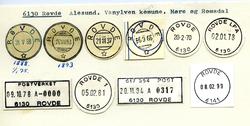 Stempelkatalog 6130 Rovde (Røvde), Vanylven, Møre og Romsdal