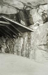 Tunneltak i Tyssedal 1924