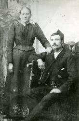 Alvilde Nilsdatter Hatland og Laurits Hatland