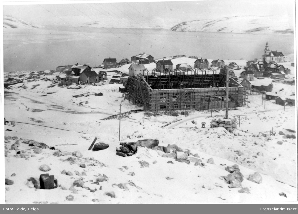 Kirkenes 1909
Dampsentralen under bygging