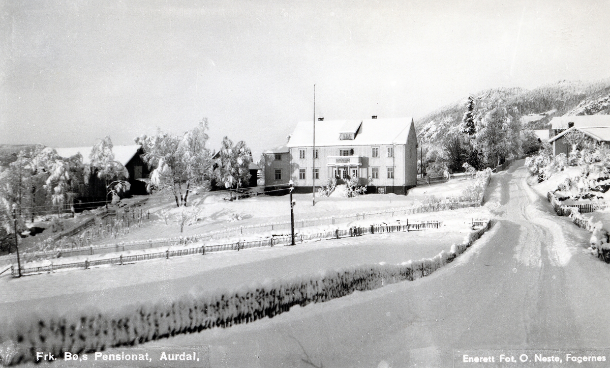 Magnhild Bøes pensjonat i Aurdal
