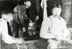 Ukjent, Einar Olsen og Oluf Trefjord