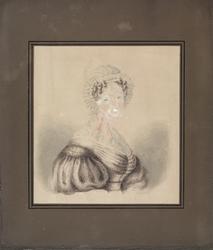 Portrett av Louise Seyler gift Pinckernelle [akvarell]