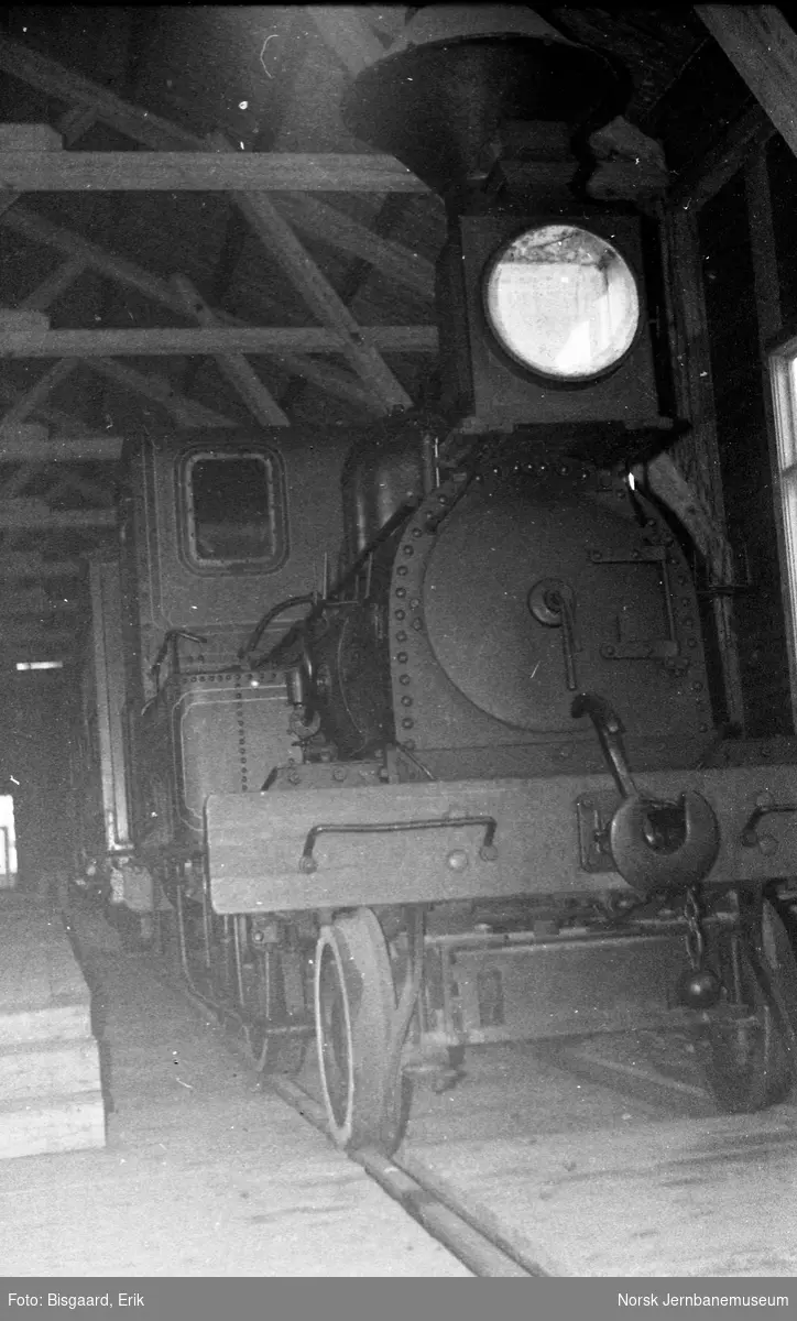 Røroslokomotiv nr. 21 - NSB type III "Alf" - på Jernbanemuseet