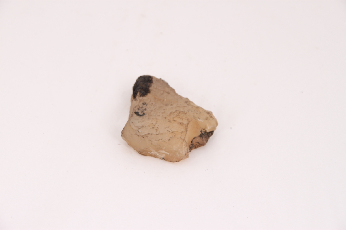 En mineralprøve tatt med fra Arktis. Det er usikkert hva slags stein dette er.