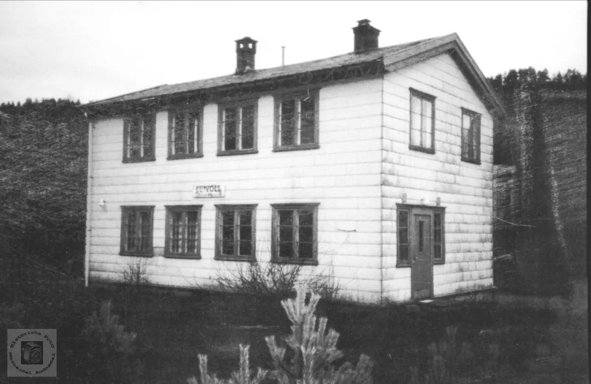 Hus. Leivoll stasjon, Sørlandsbanen.
