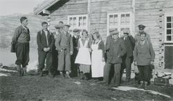 På Styggevasshytta ved Styggevatnet 1935