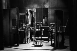 Nationaltheateret. "Spöksonaten" scenemodell. 3/9-72