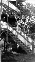 Framsida av det gamle hotellet