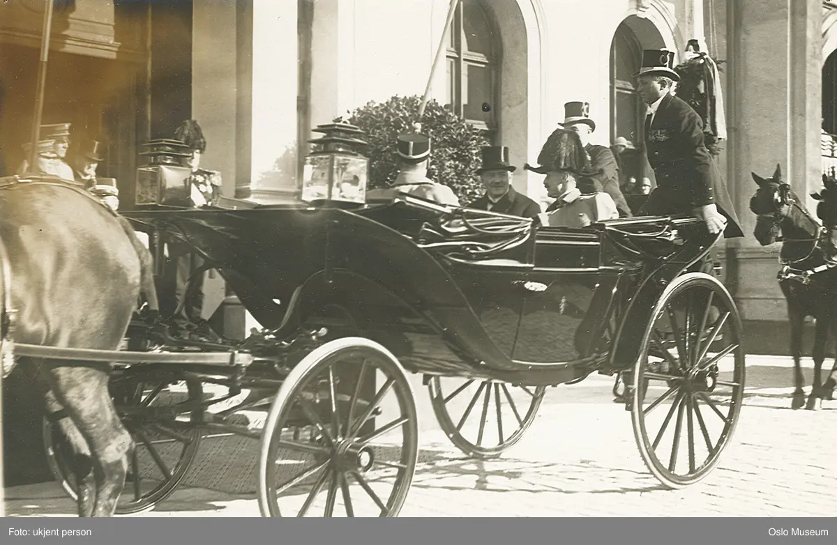 Finlands president Relander på offisiselt besøk i Norge, oktober 1926 ...