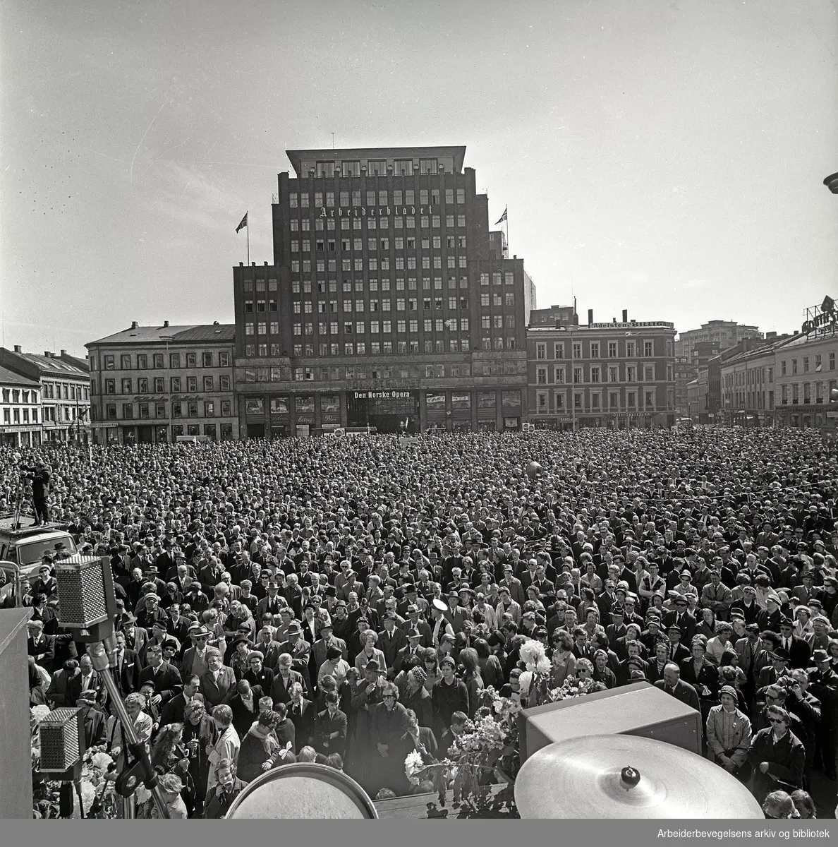 1. mai 1965, Youngstorget.