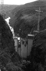 Bygging av Altadammen.