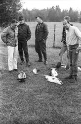 Fangst med person(er).