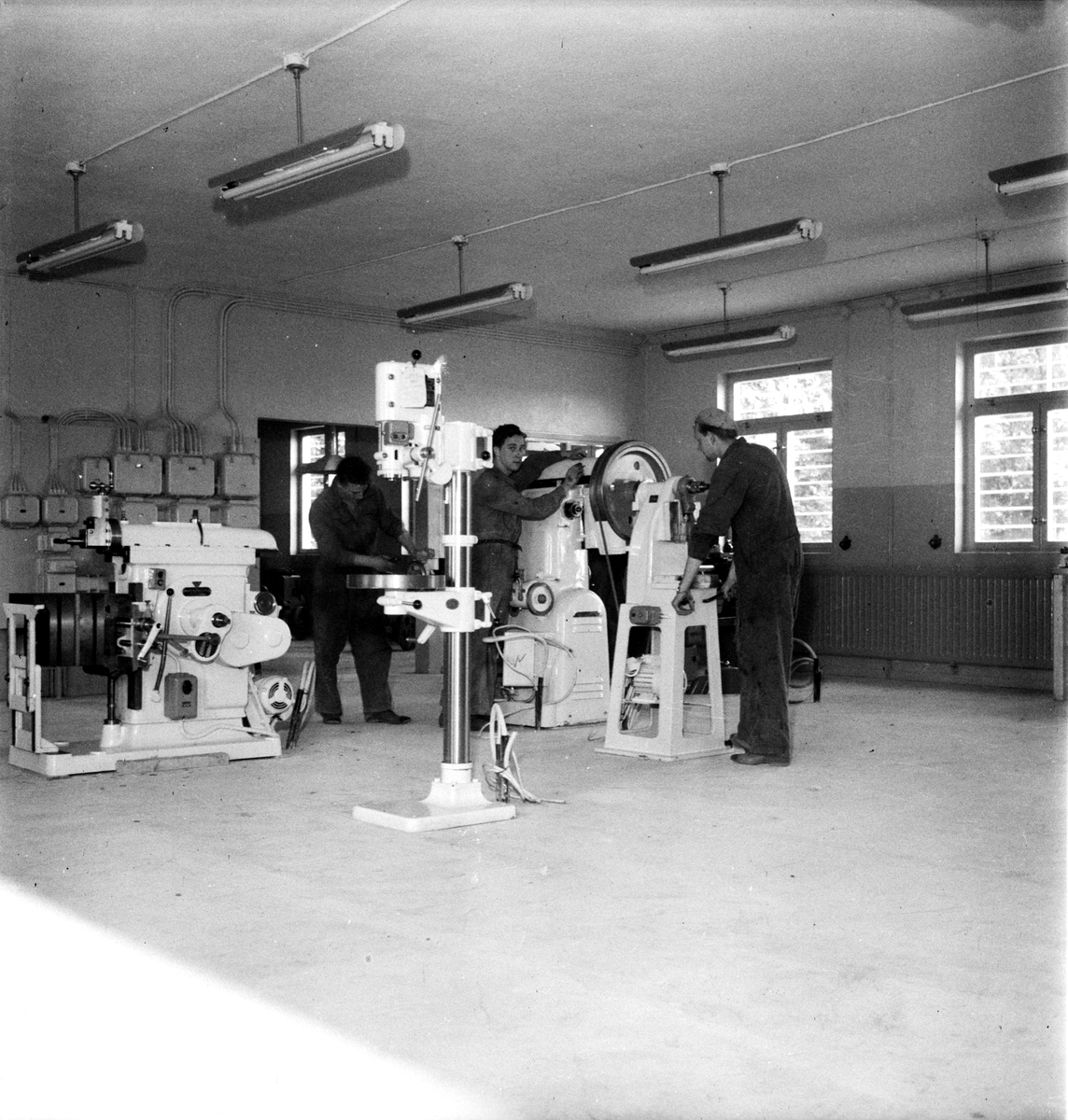 Fängelset nya verkstaden, Uppsala 1950