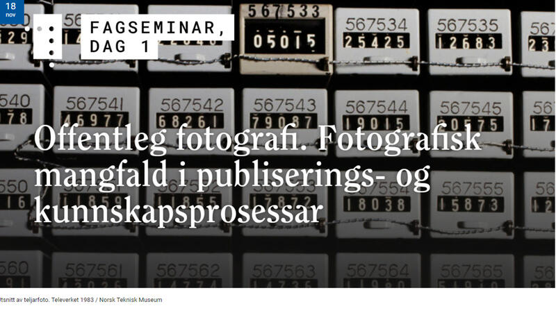 Ill. Offentleg fotografi. webinar på NB 2020 (Foto/Photo)