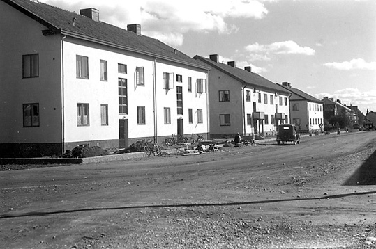 Vasagatan mot norr, Vasagatans förlängning, Västerås.