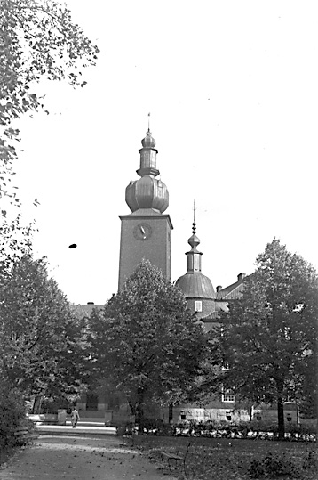 Ottarkontoret med klocktorn, Aseas huvudkontor, Västerås.