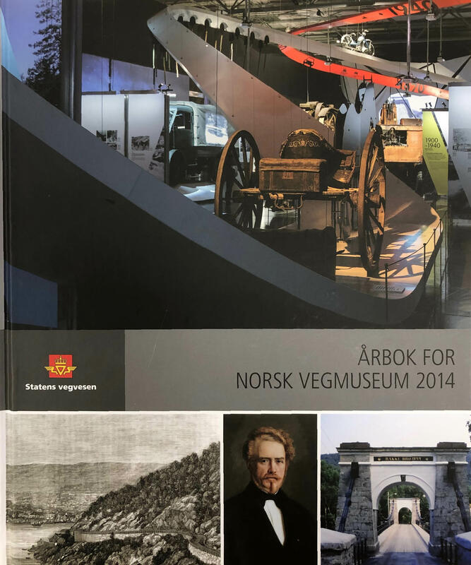 Forside til boken Årbok for Norsk vegmuseum 2014