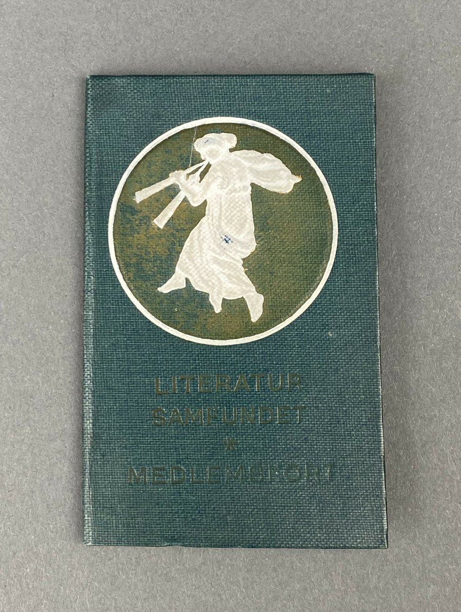 Medlemskort i Literatursamfundet 1914-1915