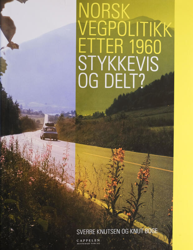 Forside til boken Norsk vegpolitikk etter 1960