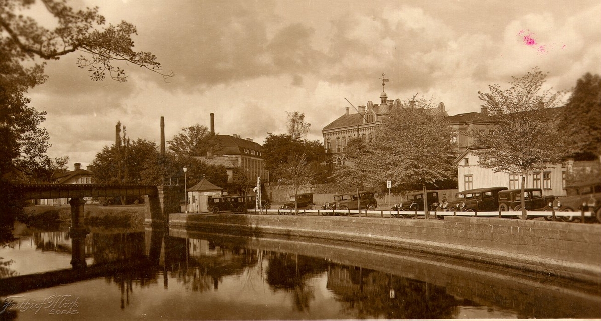 Nybrogatan mot norr från Nybron år 1931.