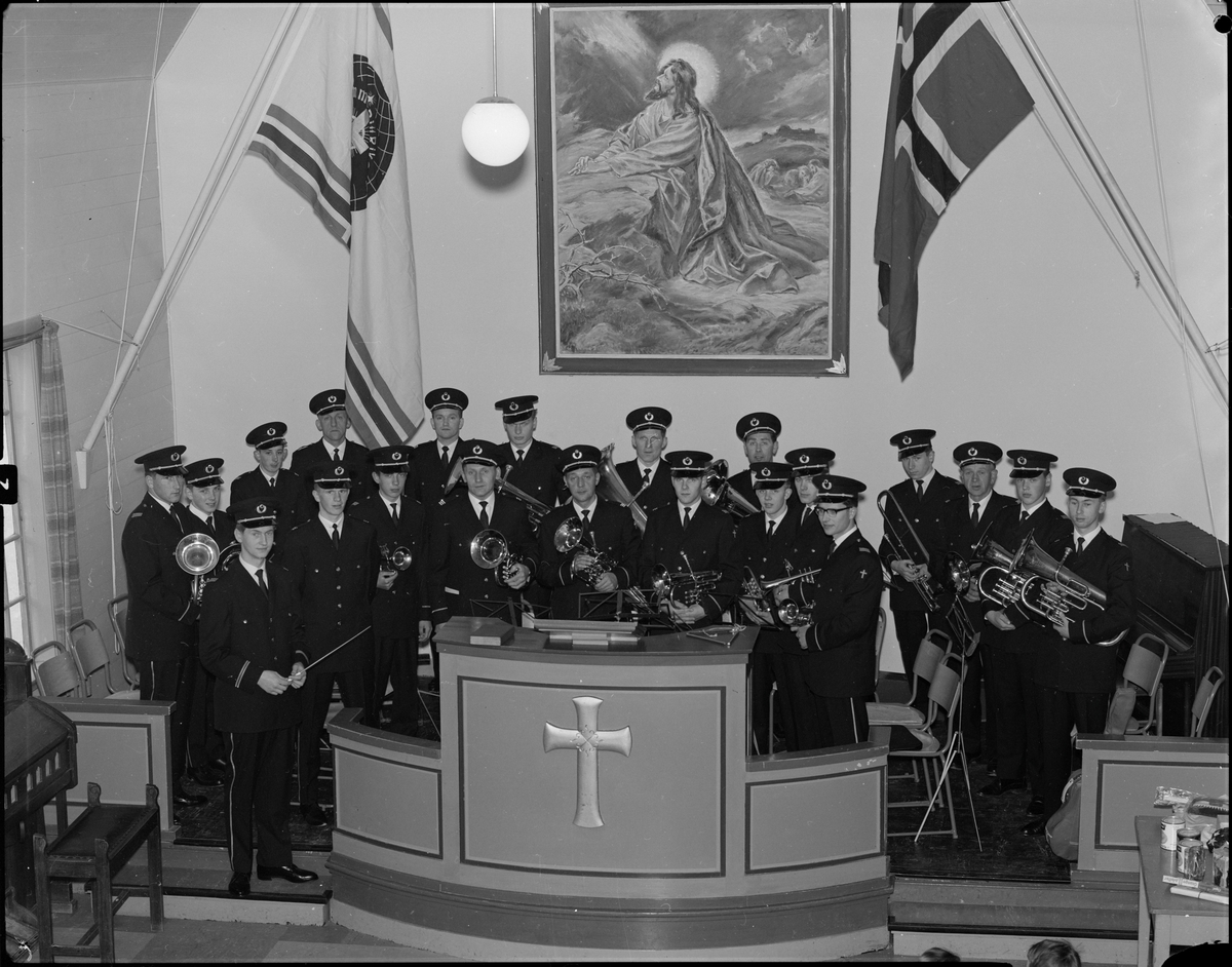 Misjonskorpset i menighetshuset i Egersund