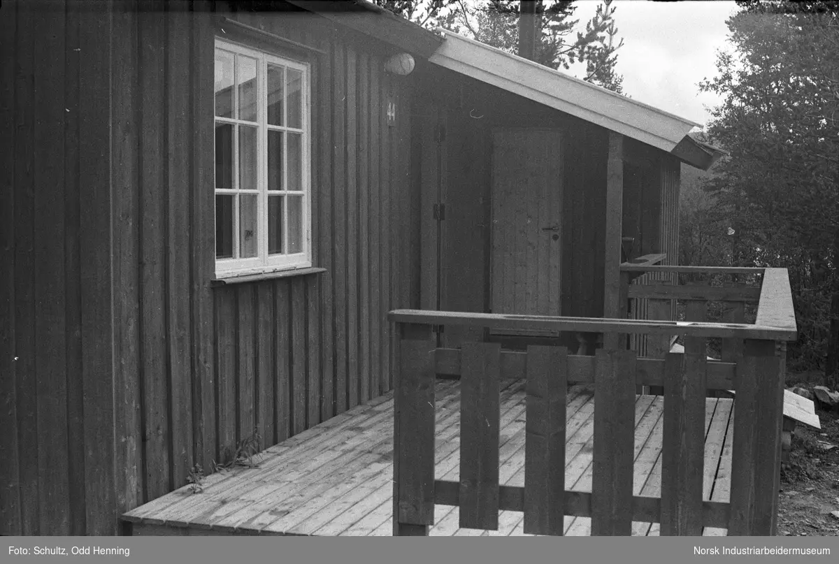 Verandaen ved hytte 44, Frøystul feriested.
