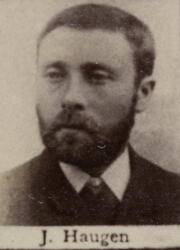Sjakthauer Johan J. Haugen (1857-1917)