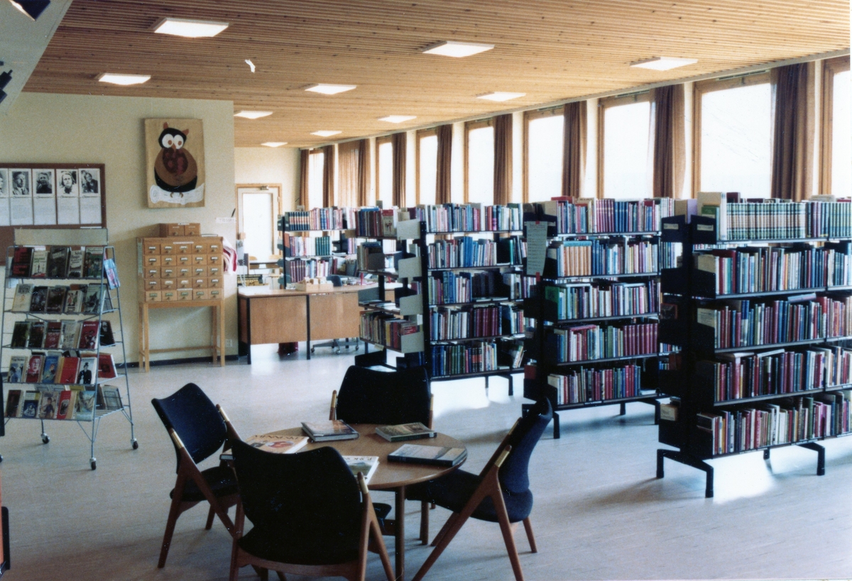 Gol bibliotek 1978.
Foto: Terje Vindegg.