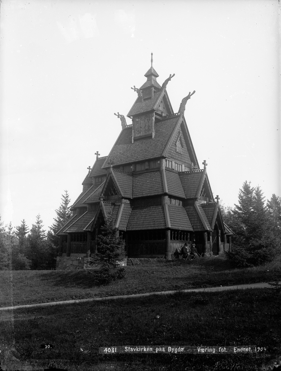 Gol stavkirke på Norsk Folkemuseum på Bygdøy