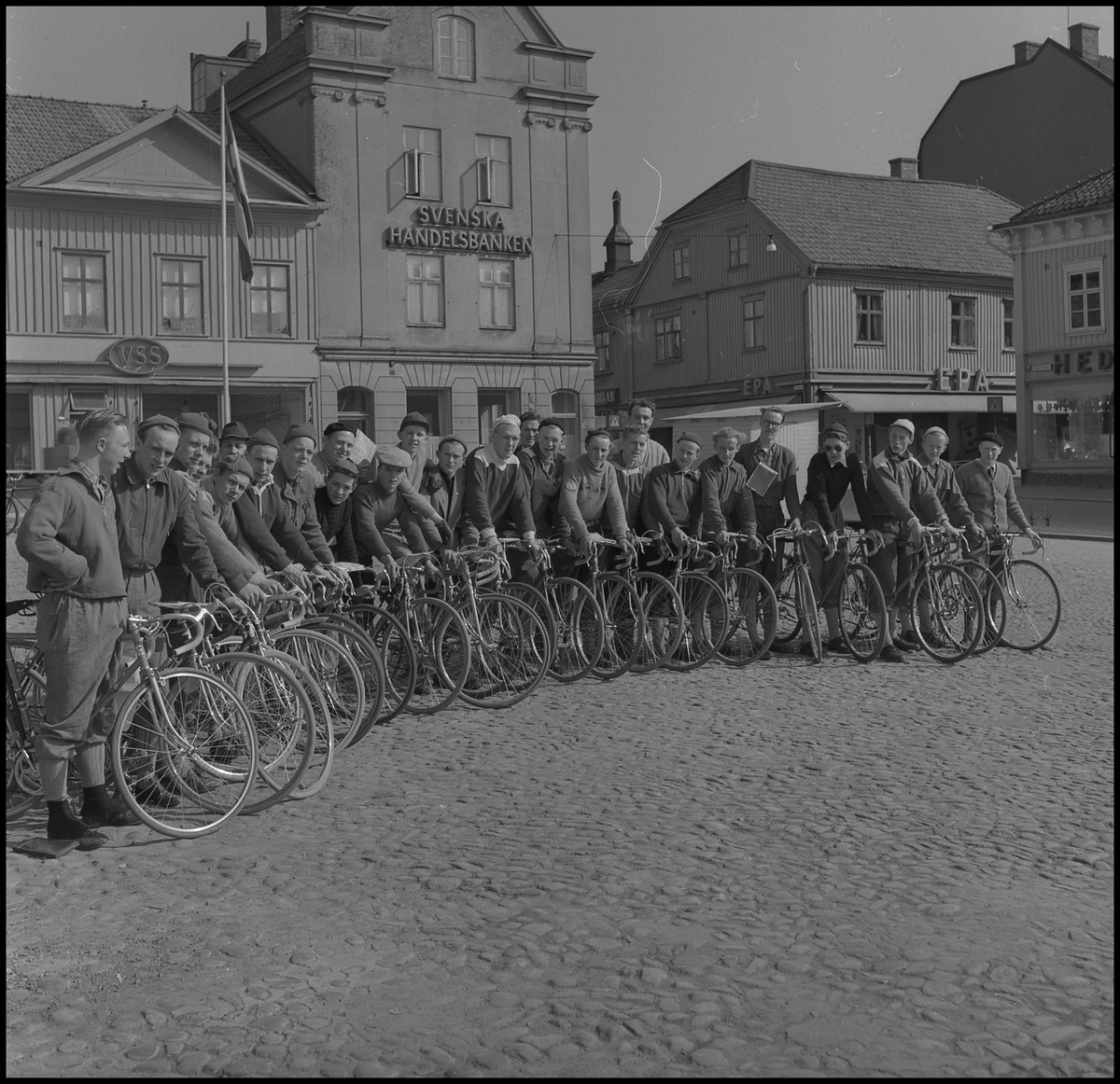 Alingsås Cykel Klubb 25 år (ACK), april 1952