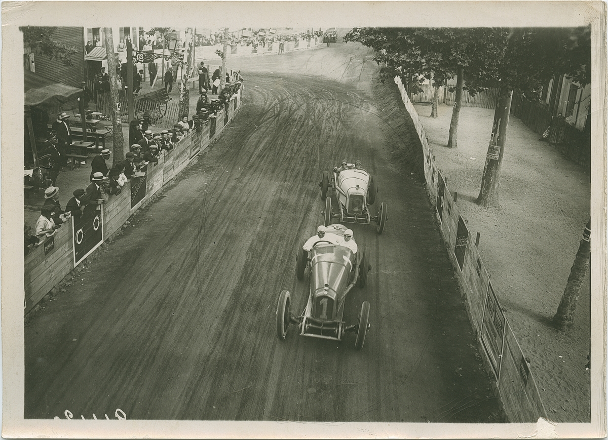 Grand Prix, Frankrike. 
Fotografi från John Neréns motorhistoriska samling.