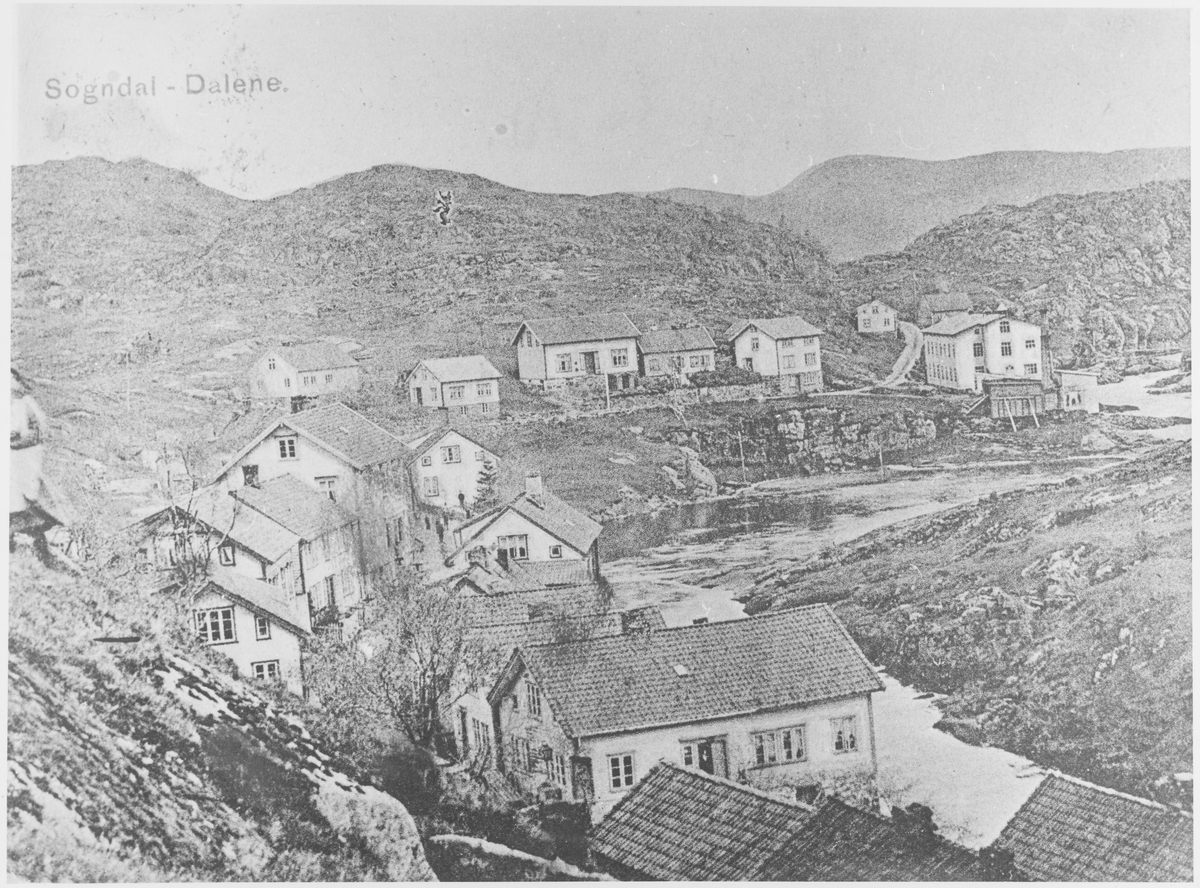Sogndalstrand, ca. 1910.