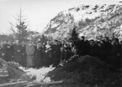 Begravelse av de falne på Altmark, 20. februar 1940.