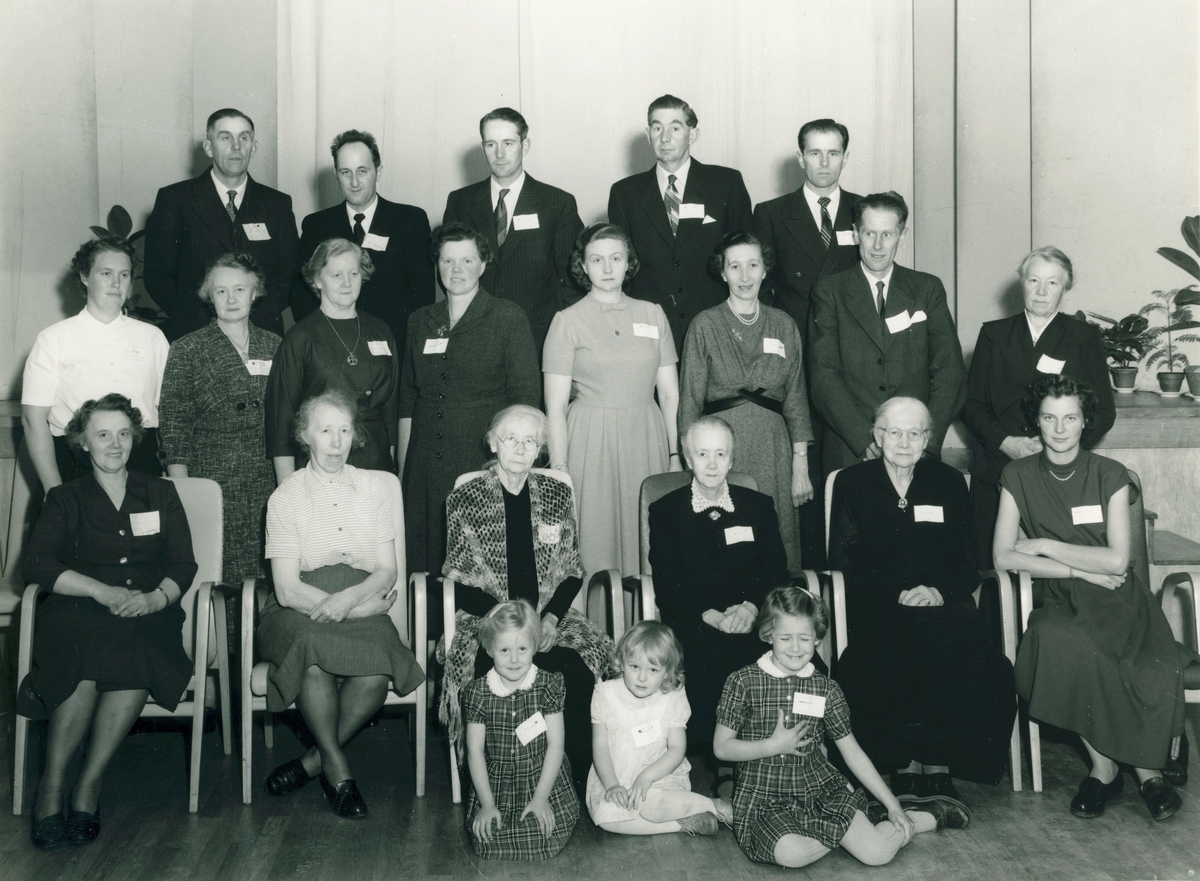 Charlotte-släktens möte 1957.