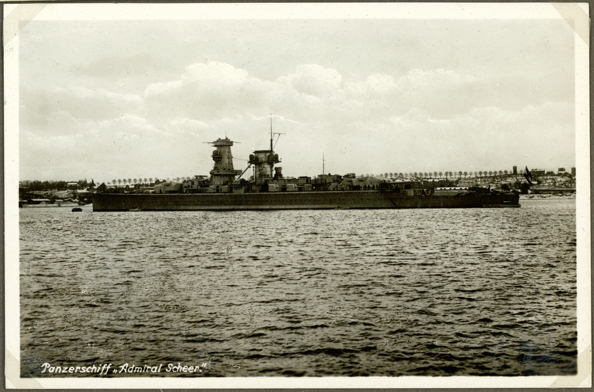 pansarskepp av "Deutschland-Klasse" i tyska "Kriegsmarine"