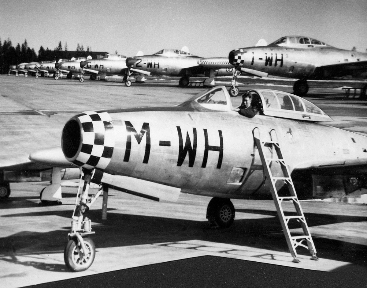 Republic F-84G Thunderjet WH-M.
