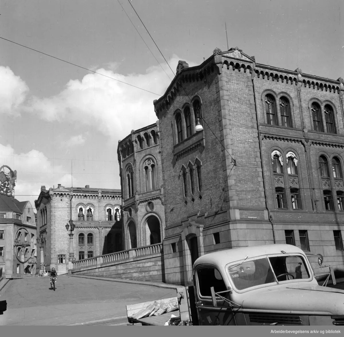 Stortinget. August 1949