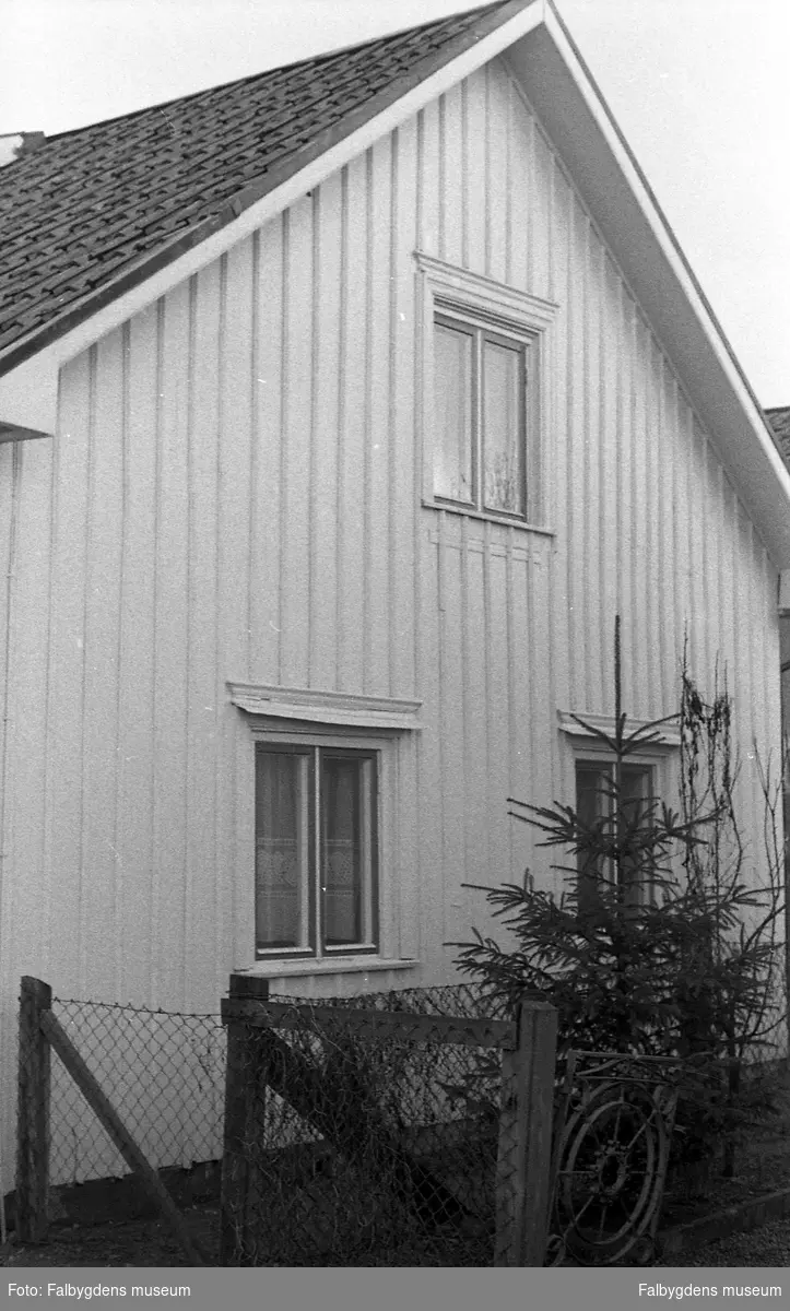 Byggnadsinventering 1972. Tunnbindaren 2. Boningshuset södra gavel.