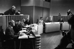Kommunevalget 1967. Radio og TV-debatt.Partileder-debatten. 