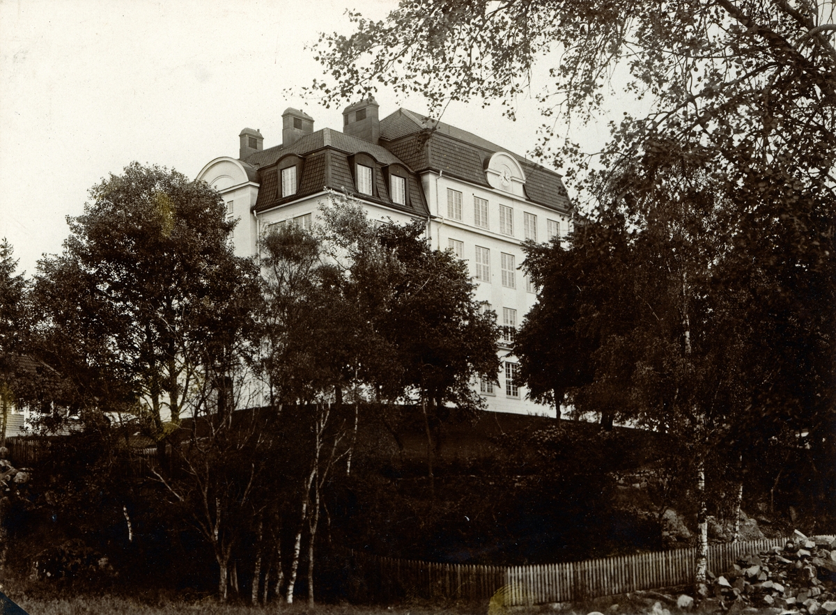 Folkskoleseminariet, nuvarande Ringsbergsskolan. Ca. 1915.