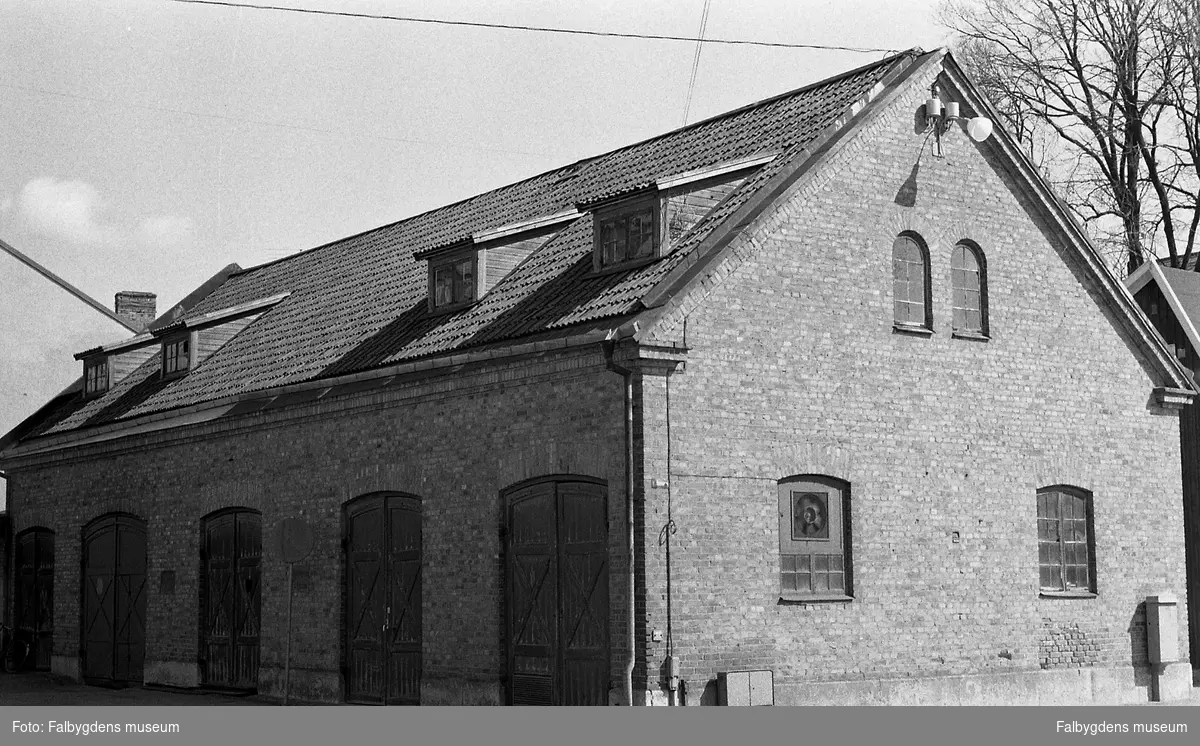 Byggnadsinventering 1972. Rådmannen 1, gamla brandstationen mot Landbogatan.