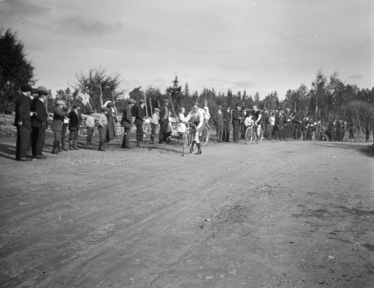 Sykkeløp ved Ånestad i Løten