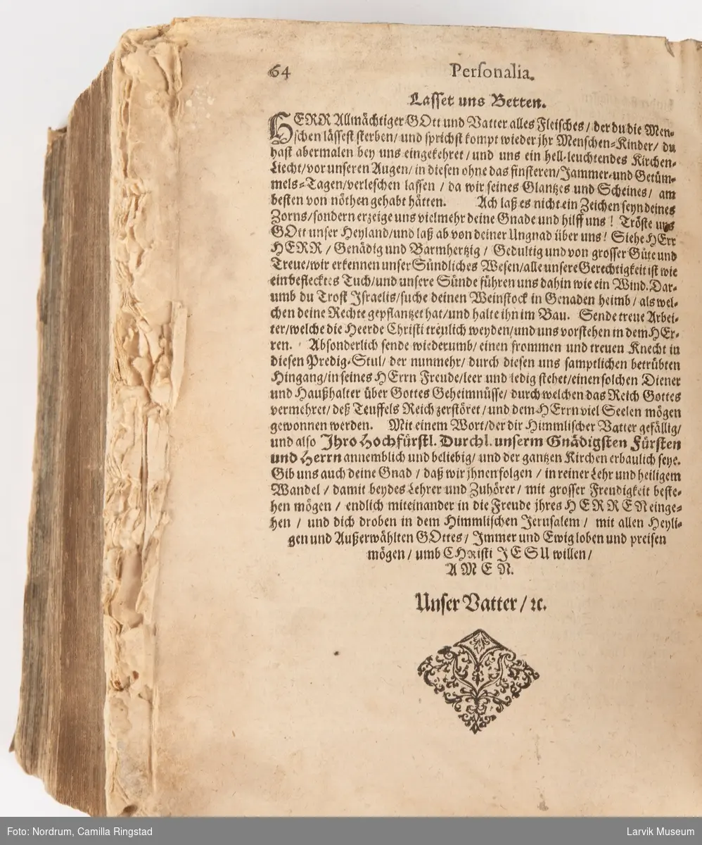 Daglig kristne taler og epistler fra 1677
Utgitt i 1680 i Frankfurt am Main