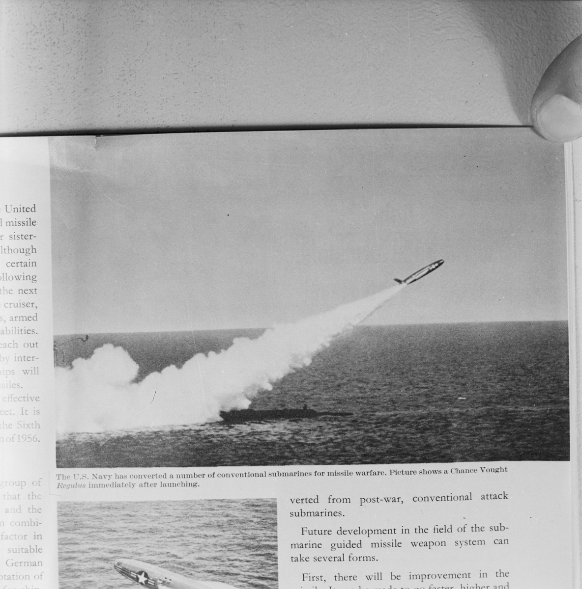 Foto Ubåt raketskjutning