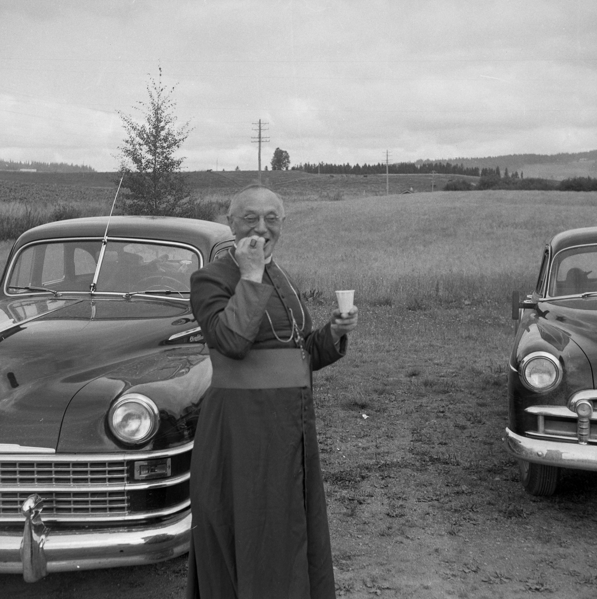 Kirkejubileet 1953. Katolikker på Stiklestad, ordensfolk og geitlige