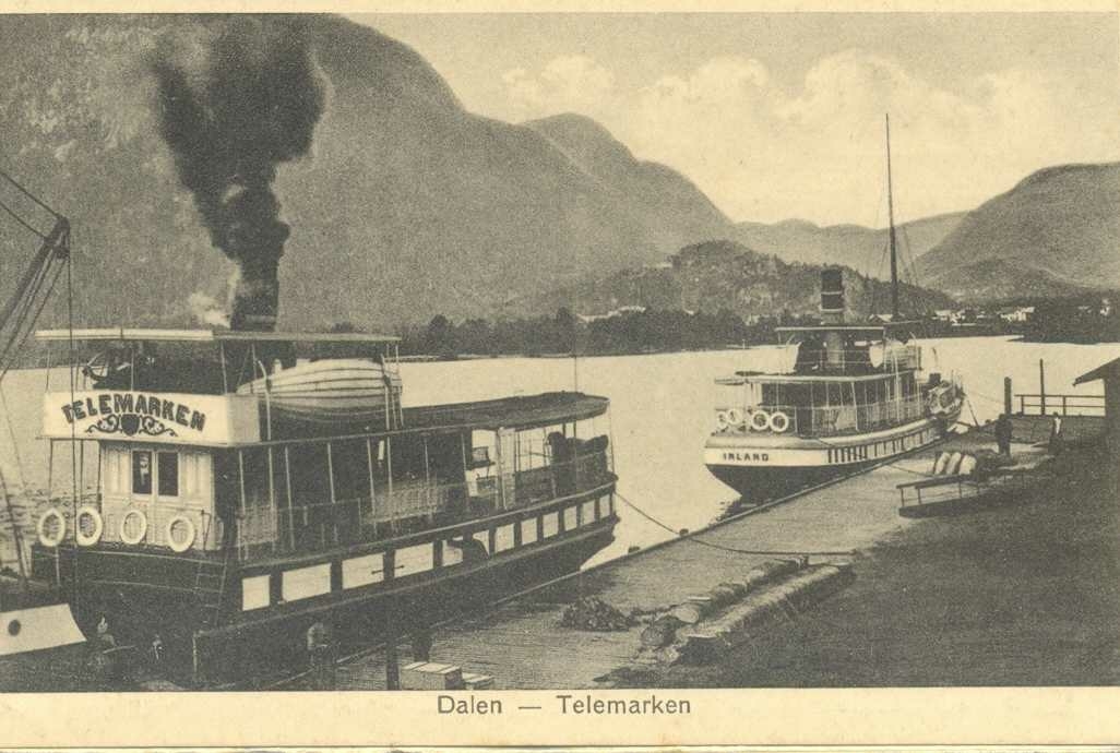 Kanalbåt - "Innland" og "Telemarken"
