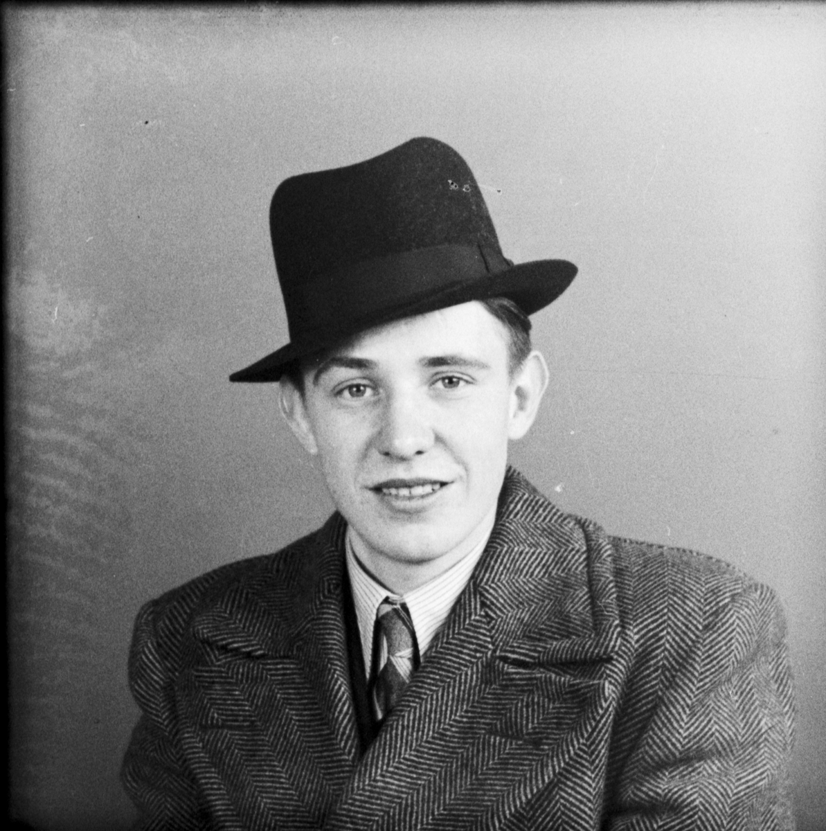 Nils Jansson från Bergsäter, Östhammar, Uppland, 1936